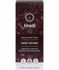 Comprar KHADI HERBAL COLOR CASTAÑO OSCURO 100 gr Por 14,90€