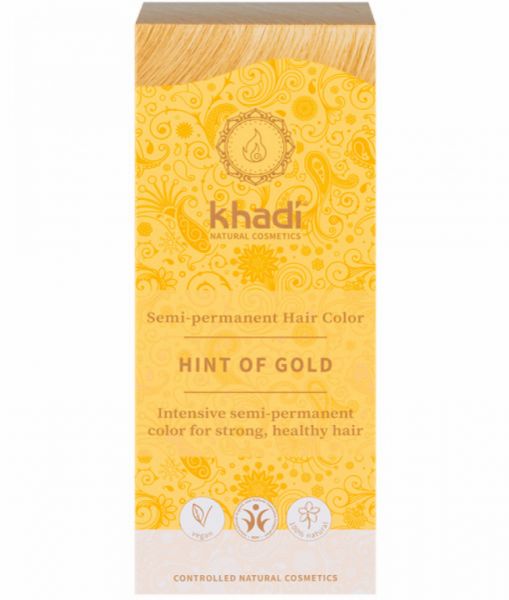 HERBAL COLOR BLOND TOQUE DE DOURADO 100 gr - KHADI