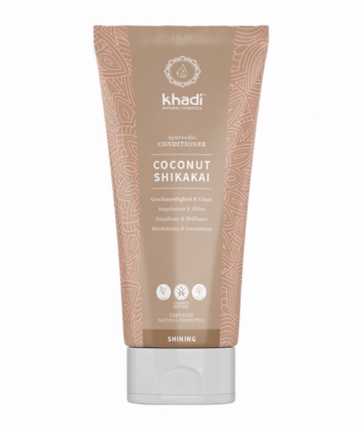 ACONDICIONADOR DE COCO Y SHIKAKAI  200 ml - KHADI