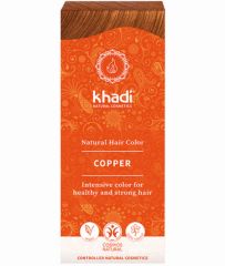 Buy KHADI HERBAL COLOR BRIGHT COPPER 100 gr By 14,90€