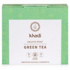 Buy KHADI SHANTI GREEN TEE SOAP 100 gr By 10,90€