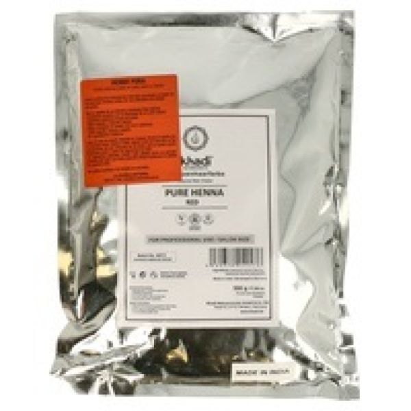 100% REN NATURLIG HENNA BULK 500 g - KHADI