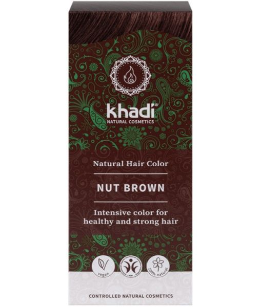 HERBAL COLOR BROWN OR HAZELNUT. BULK 500g - KHADI