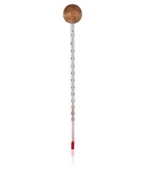 köpa KHADI ANALOG TERMOMETER AV GLAS TRÄ UTAN KVICKSILVER Förbi 16,90€