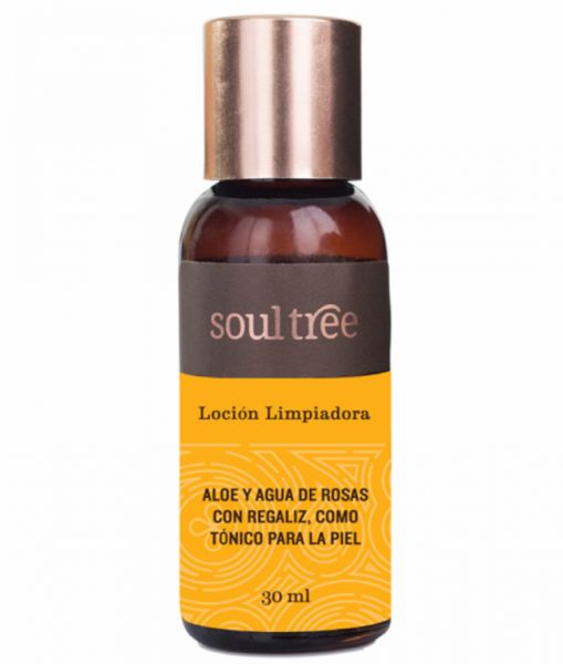 LOÇÃO DE LIMPEZA ALOE ÁGUA DE ROSAS LICORICE 30 ml