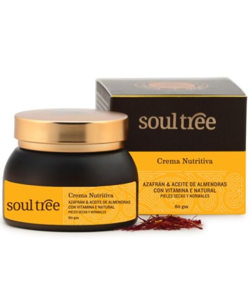 NÄRANDE ANSIKTSKREM MED SAFFRANS 60 gr - SOULTREE