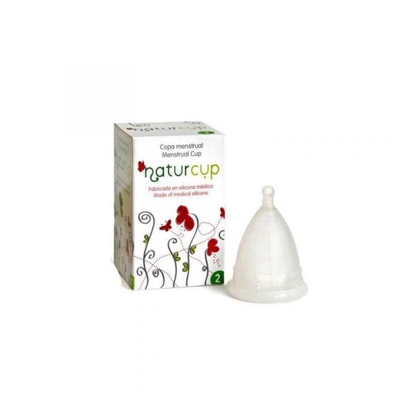 NATURCUP MAAT 2 (MENSTRUELCUP MET HANDVAT) 1 stuk