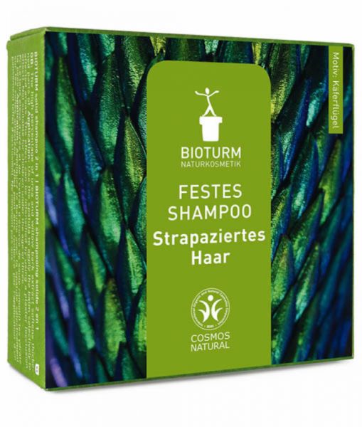 Festes Shampoo für strapaziertes Haar Vegan 100 g