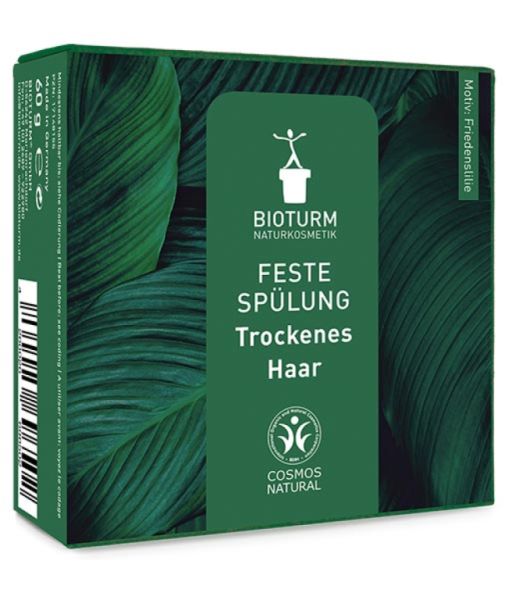 Vegane feste Haarspülung 60 g - BIOTURM