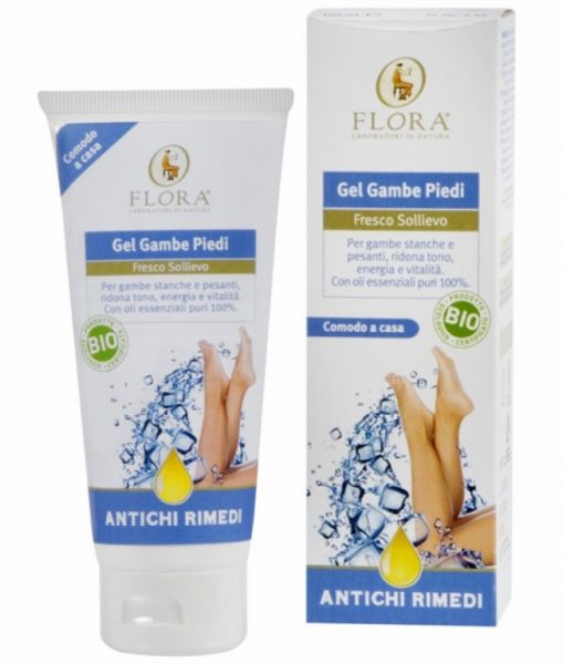 Gel freddo per gambe e piedi stanchi 100 ml Bio