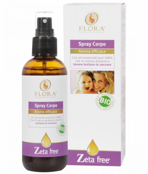 Spray Corpo Antizanzare 100 ml - FLORA COSMETICA