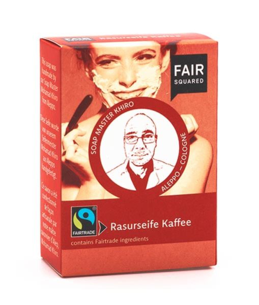 Karit Babasu en Kokos Koffie Scheerzeep 80 g