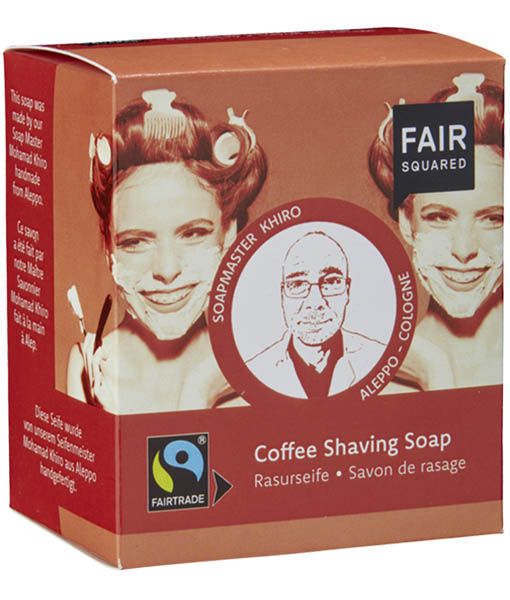 Babasu Coconut Shea Coffee Shaving Soap 2 Tablets 80 g