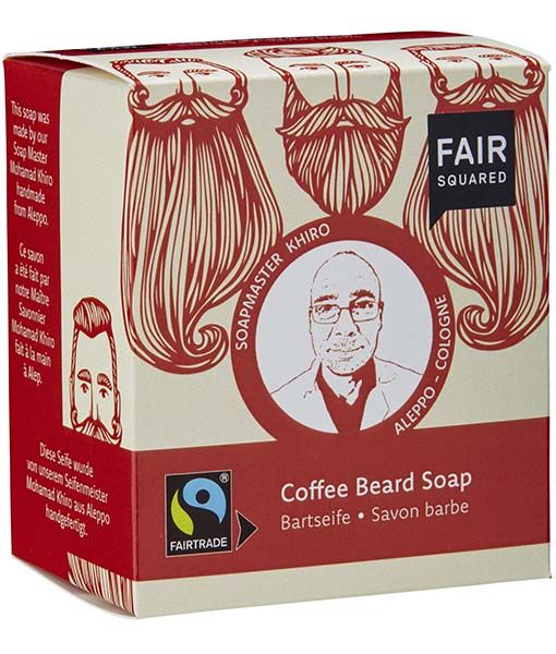 Beard Soap with Coffee 2 Tablets 80 g - FAIR SQUAR