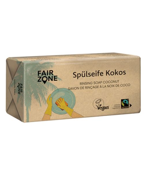 Solid Soap for Dishwashing and Coconut Surface 450 g