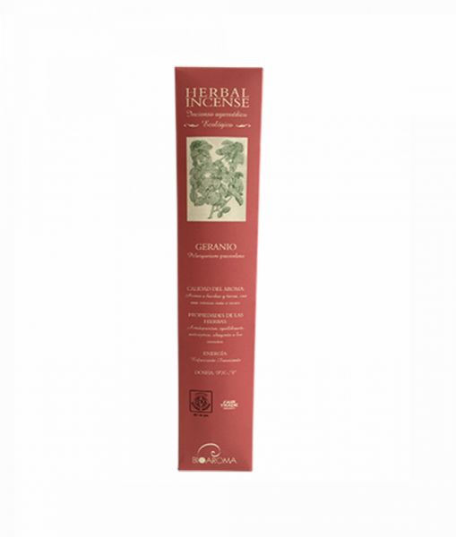 Geranium Incense 12 Sticks - BIOAROMA