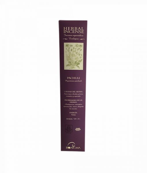 Incenso Patchouli 12 Paus - BIOAROMA