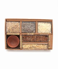 Kopen AUROSHIKHA Diverse aromatische harsen (5 harsen + 1 keramische brander) Door 15,50€