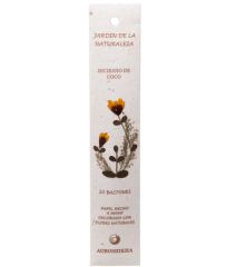 Acheter AUROSHIKHA Encens Jardin de la Nature Noix de Coco 20 Bâtons Par 3,30€