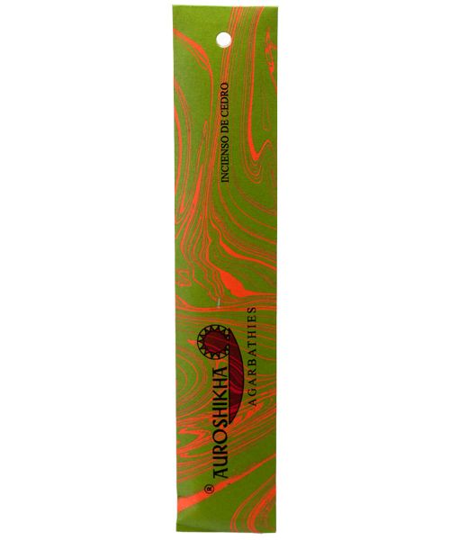 Cedar Incense 15 Sticks - AUROSHIKHA