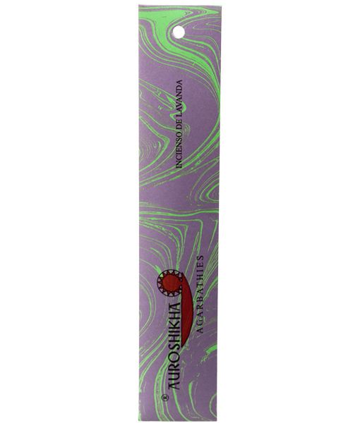 Lavender Incense 15 Sticks - AUROSHIKHA