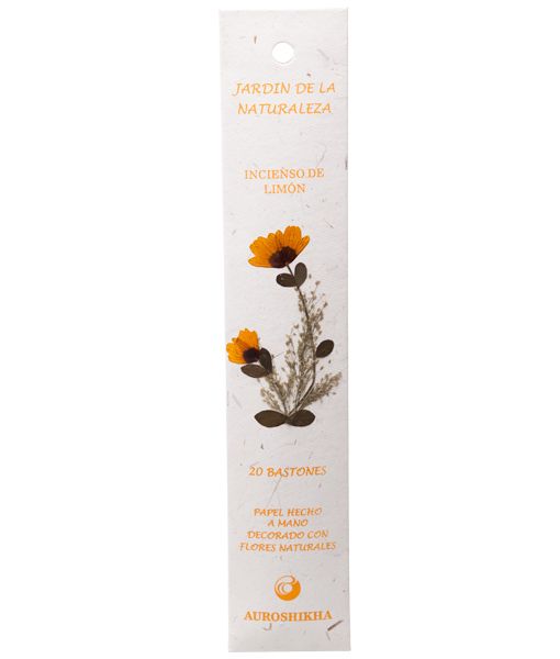 Lemon Nature Garden Incense 20 Sticks - AUROSHIKHA