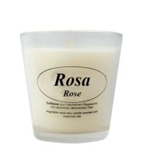 Buy KERZERMAN SCENTED VEGETABLE CANDLE WITH ROSE ESSENTIAL OIL By 8,95€