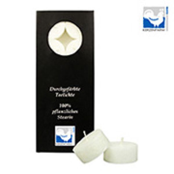 CANDELE DA TÈ BIANCO PER DIFFUSORE 50 UDS 4H CIRCA