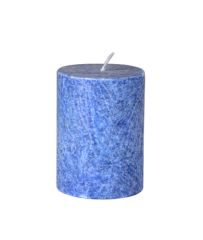 Buy KERZERMAN SMALL BLUE PILLAR CANDLE By 3,40€