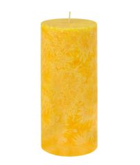 Buy KERZERMAN YELLOW PILLAR CYLINDRICAL CANDLE By 7,95€