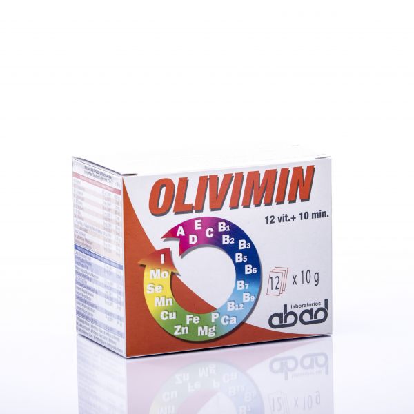 Olivimin 10 g x 12 Umschläge - ABAD