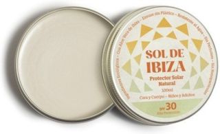 Acheter SOL DE IBIZA CRÈME SOLAIRE SPF30 BIO POT 100 ml Par 26,00€