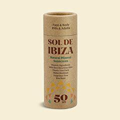 köpa SOL DE IBIZA Solar Stick SPF50 BIO 40 g Bar Utan Plast Förbi 20,00€