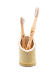 Buy Bamboo Toothbrush Holder - BIOBAMBU Bamboo Toothbrush Holder By 4,40€