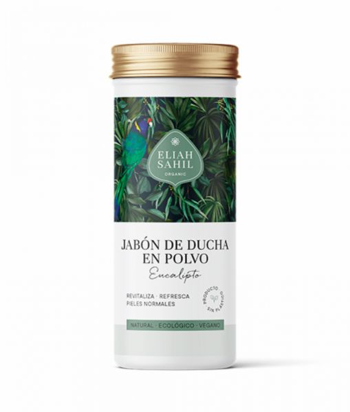 Savon de douche en poudre d'eucalyptus 90 g