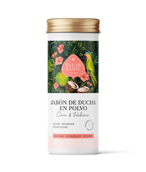 Jabón de Ducha en Polvo Coco Hibisco 90 g