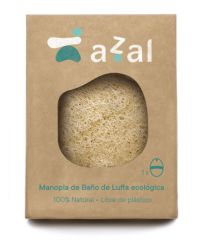 Buy AZAL Oval loofah body mitt with handle By 8,80€