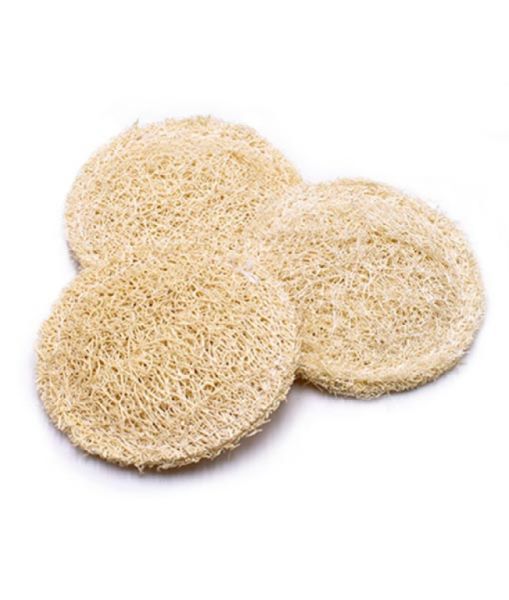 Disc facial de luffa exfoliant 7 cm - AZAL