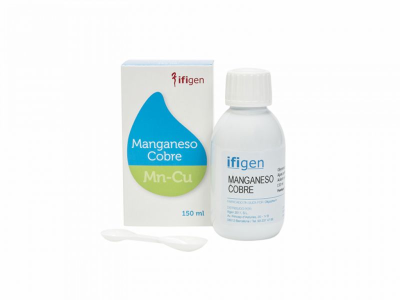 Manganês Cobre 150 ml Oligopharm - IFIGEN