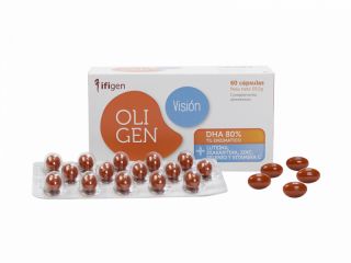 Comprar IFIGEN Oligen Visió DHA 80% 60 càpsules Per 39,95€