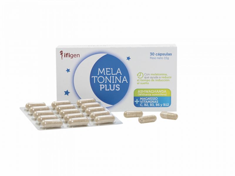 Melatonina Plus 30 cápsulas - IFIGEN