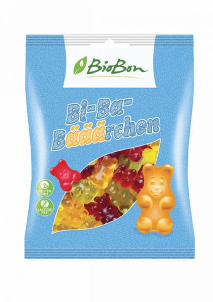 Gummi Bears Candy med Frukt Umo 100 g - BIOBON