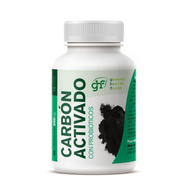 Carbone Attivo Con Probiotici 550 mg 90 Capsule