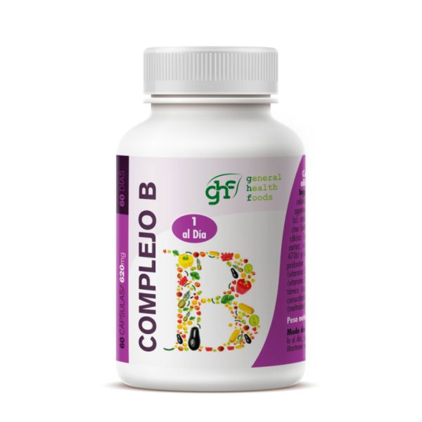 B Complex 1 a day 600 mg 60 Capsules - GHF