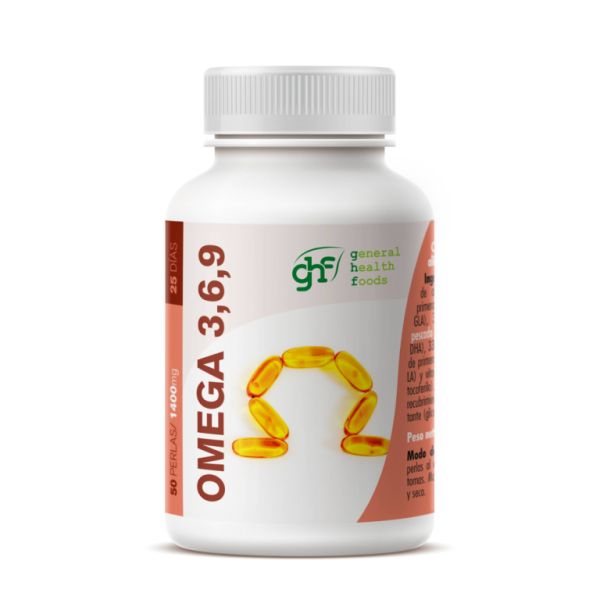 Omega 3, 6, 9 1400 mg 50 Parels - GHF