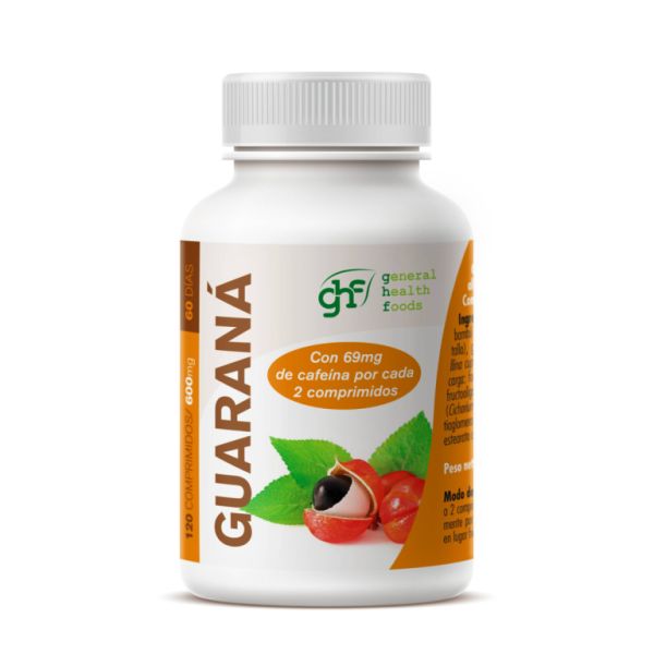 Guarana 600 mg 120 Comprimés - GHF