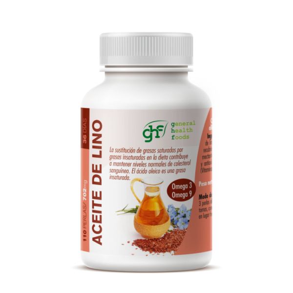 Aceite De Lino 702 mg 110 Perlas - GHF