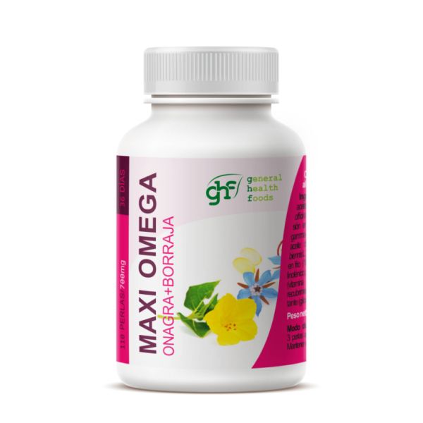 Maxi Omega Evening Primrose + Borage 700 mg 110 Pearls