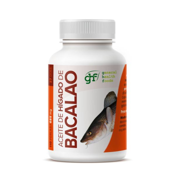 Óleo de Fígado de Bacalhau 685 mg 110 Pérolas