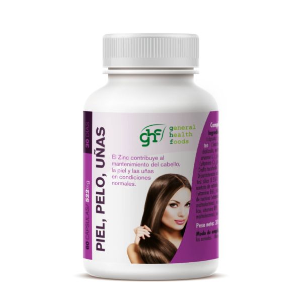 Skin, Hair, Nails 522 mg 60 Capsules - GHF